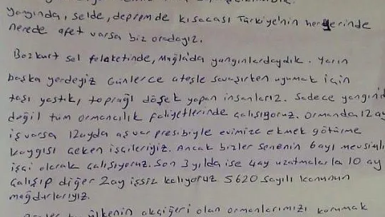 Girgin, TBMM'de Orman İşçisinin Mektubunu Okudu