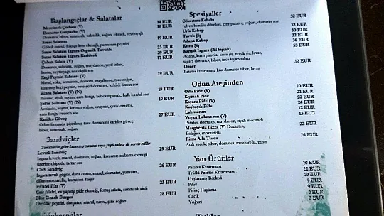 Fahiş fiyatlarıyla dudak uçuklatan restoran görüntülendi