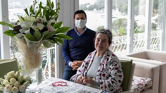 Fatma Girik doğum gününde unutulmadı