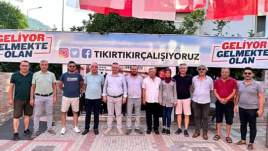 CHP Fethiye'de rozet takma töreni yapıldı