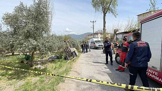 Fethiye'de devrilen forkliftin operatörü hayatını kaybetti