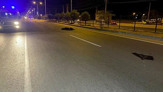 Fethiye'de otomobilin çarptığı yaya feci şekilde can verdi