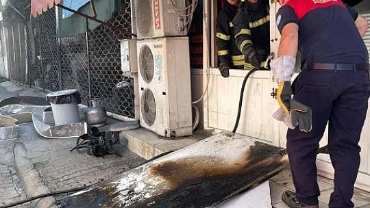 Fethiye'de sanayide yangın