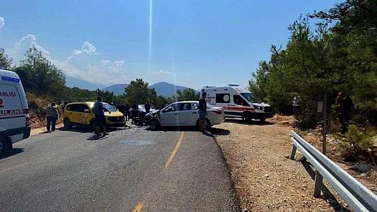 Fethiye'de trafik kazası: 6 yaralı