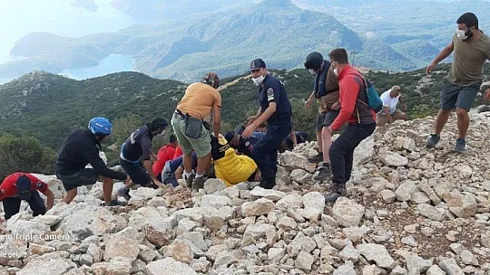 Fethiye'de yamaç paraşütü kazası: 2 yaralı