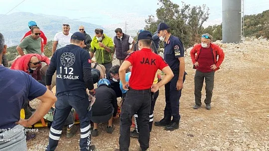 Fethiye'de yamaç paraşütü kazası: 2 yaralı
