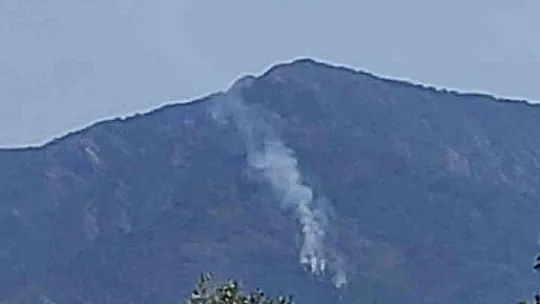 Fethiye'de yıldırım düşmesi sonucu çıkan orman yangını söndürüldü