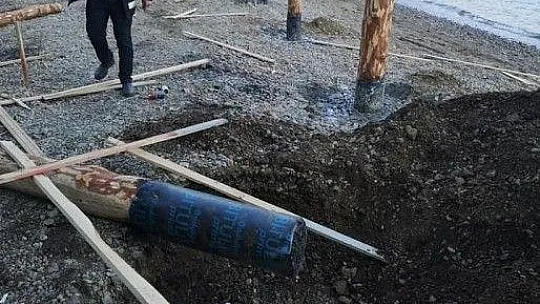 Fethiye'deki koyda kaçak yapılaşmaya inceleme başlatıldı