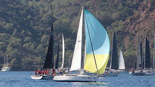 FETHİYE GÖCEK ATATÜRK KUPASI YELKEN YARIŞLARI BAŞLADI