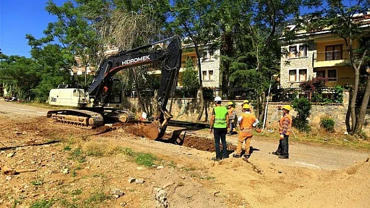 Fethiye'nin 127 milyonluk yatırımı devam ediyor