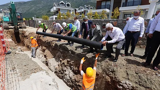 Fethiye'nin En Büyük Altyapı Yatırımının Startı Verildi