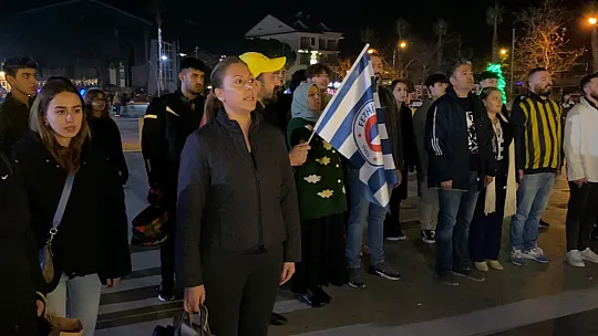 Fethiye'de Suudi Arabistan protesto edildi