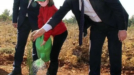 Fidanlar toprakla buluştu