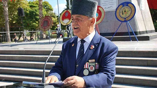 Gazi Saban: 'Şehit ve gaziler toprağı vatan insanı ulus yapan değerlerdir'