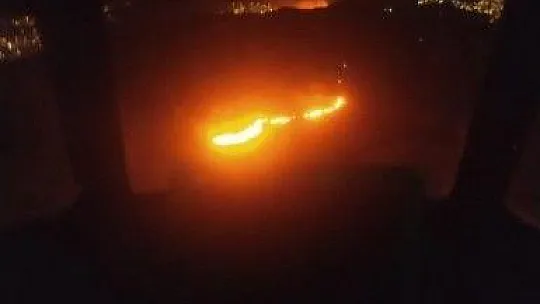 Gece 4 helikopter devreye girdi, Bodrum'da yangın kontrol altına alındı