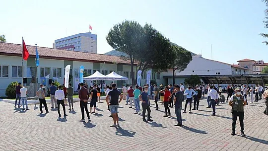 Geçici orman işçisi alımı kura çekimi yapıldı
