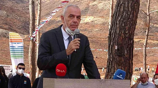 Geleceğe nefes projesi kapsamında Marmaris'te 50 bin fidan dikildi