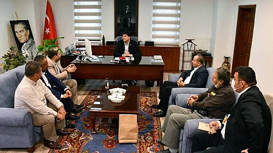 Gelecek Partisi'nden Karaca'ya ziyaret