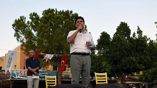 GÖCEK'TE HALUK LEVENT RÜZGARI ESTİ