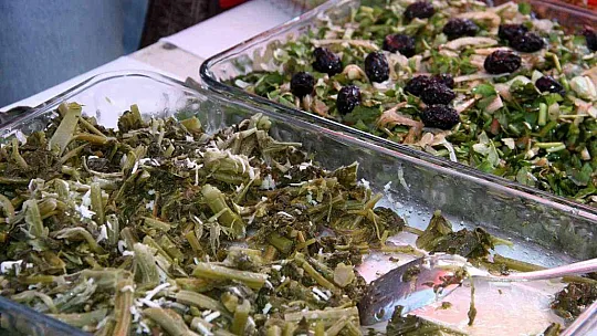 Göcek'te ot yemekleri festivaline ilgi yoğun oldu