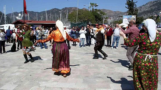 Göcek'te ot yemekleri festivaline ilgi yoğun oldu