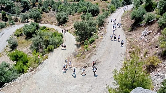 Göcek Yayla Yürüyüşü Başladı