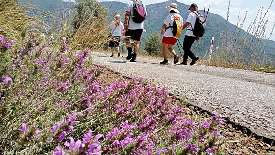Göcek Yayla Yürüyüşü Başladı