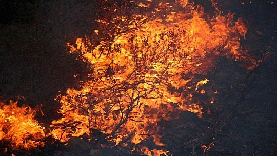 Gökbel Dağları alev alev yanıyor