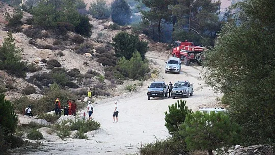 Gökbel Dağları alev alev yanıyor