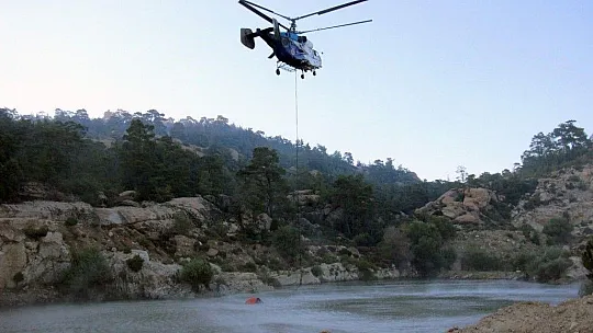 Gökbel Dağları alev alev yanıyor