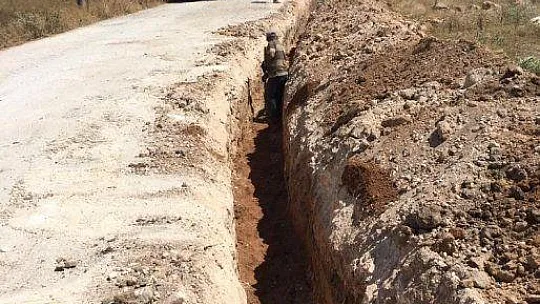 Gölbaşı'na 3 Bin metre içme suyu hattı