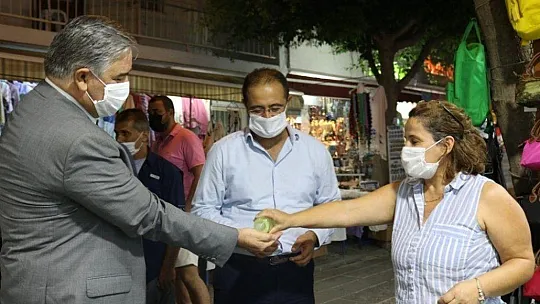 Göltürkbükü ve Yalıkavak'ta Covid-19 denetimi