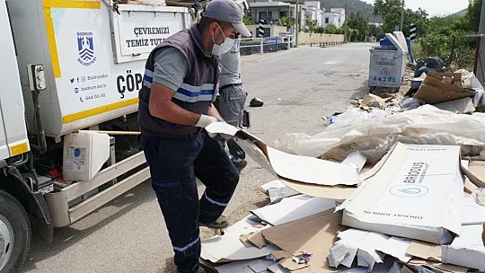 70 personel ile her gün mıntıka temizliği gerçekleşiyor 