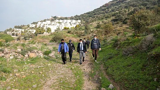 Gündoğan ve Küçükbük'te yol çalışmaları devam ediyor