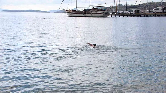 Güneş çıkınca soluğu denizde aldılar