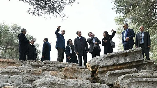 GÜNEY KORE BÜYÜKELÇİSİ LEE, SEDİR ADASI'NI GEZDİ