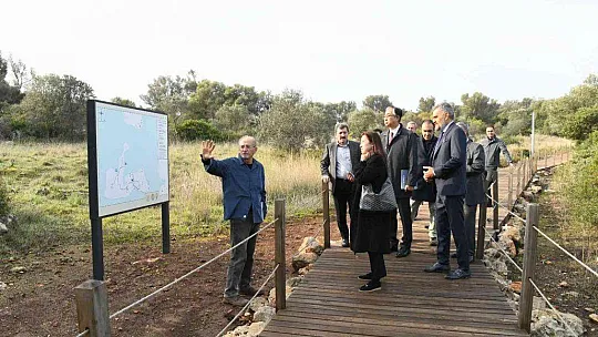 GÜNEY KORE BÜYÜKELÇİSİ LEE, SEDİR ADASI'NI GEZDİ