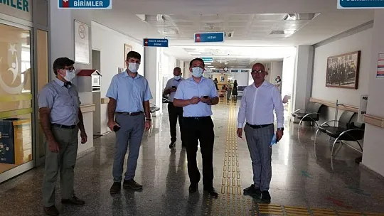 HASTANE ODASINDA ELEKTRİKLİ KAHVE MAKİNESİ YANGIN ÇIKARTTI