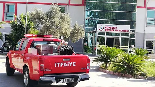 HASTANE ODASINDA ELEKTRİKLİ KAHVE MAKİNESİ YANGIN ÇIKARTTI