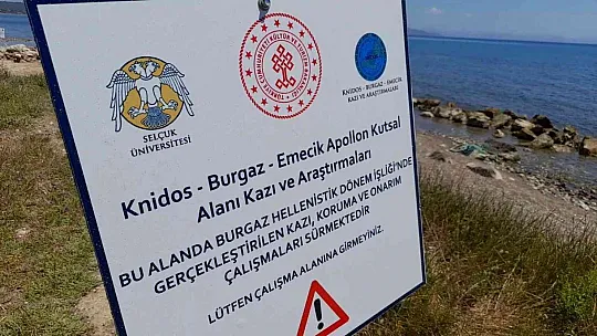 Helenistik dönemden kalma denize sıfır ticaret merkezi gün yüzüne çıkıyor