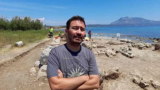Helenistik dönemden kalma denize sıfır ticaret merkezi gün yüzüne çıkıyor