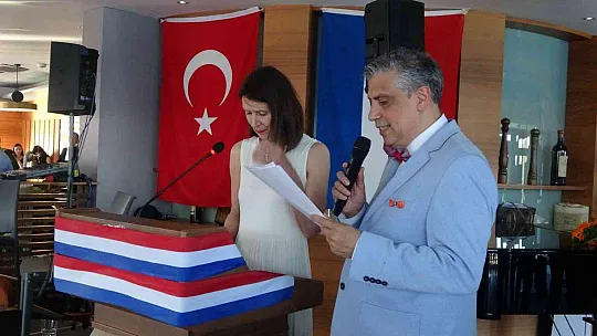 Hollanda Kral Günü, Ankara Büyükelçisi Kwaasteniet'in katılımı ile Marmaris'te kutlandı