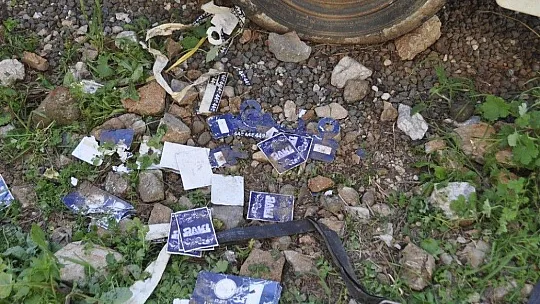 Hurda araç içerisinde 550 litre etil alkol ele geçirildi
