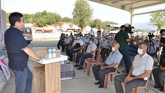 İl Müdürü Saylak, 'Ne zaman üretmek isterseniz, o zaman yanınızda bizleri göreceksiniz'