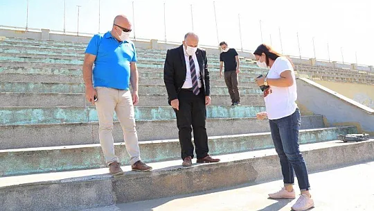 İl Spor Müdürü İlman: 'Atatürk Stadyumu'nda seferberlik ilan ettik'