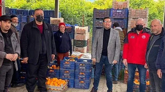İl Tarım Müdürü Saylak, Köyceğizli üreticiler ile bir araya geldi
