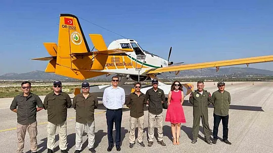 İlk yerli yangın söndürme helikopteri 'Nefes' Rodos'ta