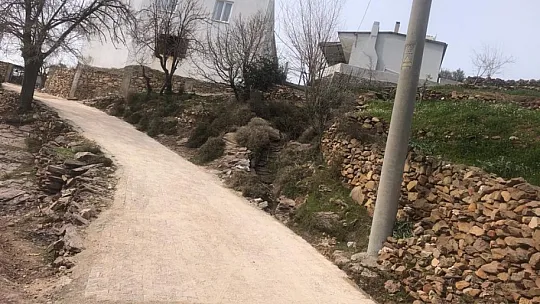 Çiftlik Mahallesi'nde parke kaplama çalışması tamamlandı