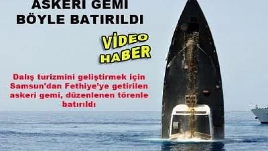 Dalış Turizmi İçin Fethiye'de Uçak Batırılacak