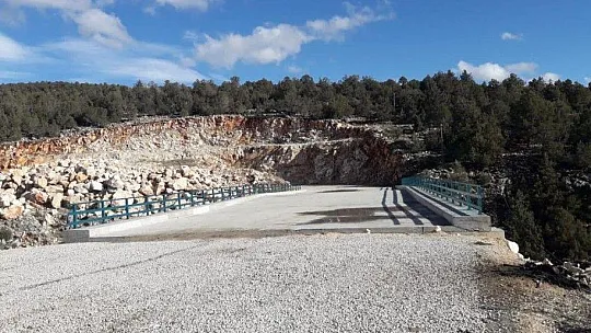 Boğalar'ın hasretle beklediği köprü tamamlandı